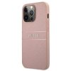 Guess GUHCP13XPSASBPI iPhone 13 Pro Max 6,7 różowy/pink hardcase Saffiano Stripe